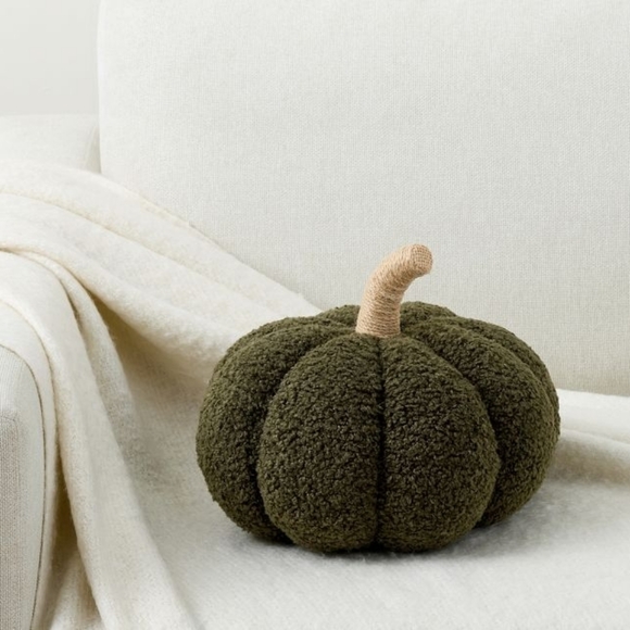Cozy Green Pumpkin Decor Pottery Barn - Picture 1 of 4